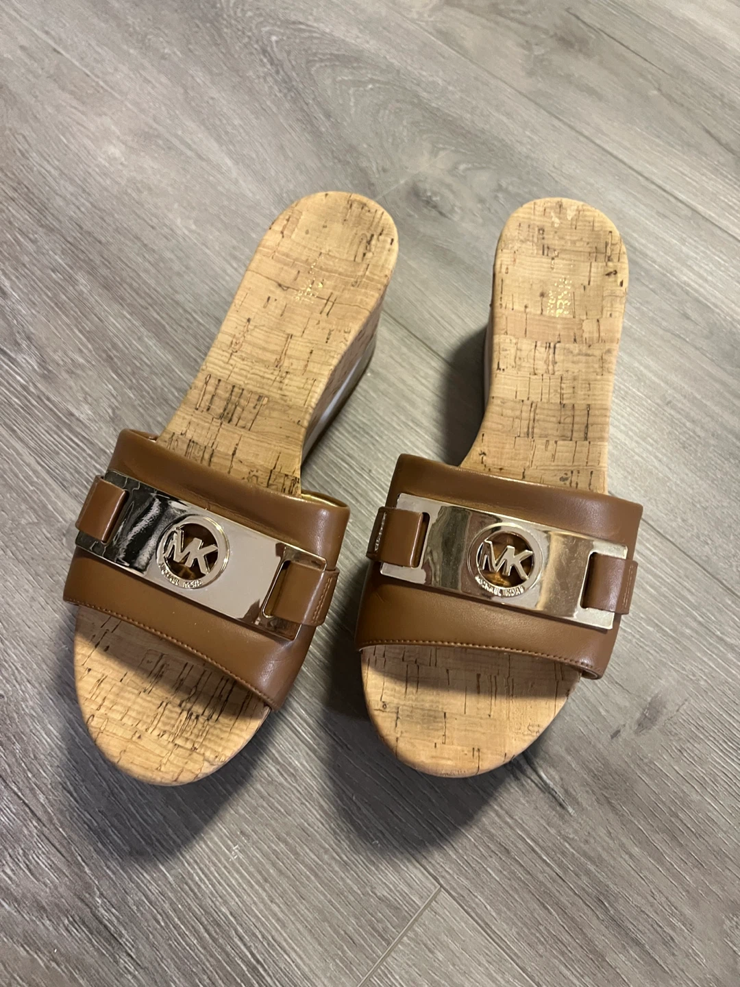 Michael Kors Wedge Sandals Size 9