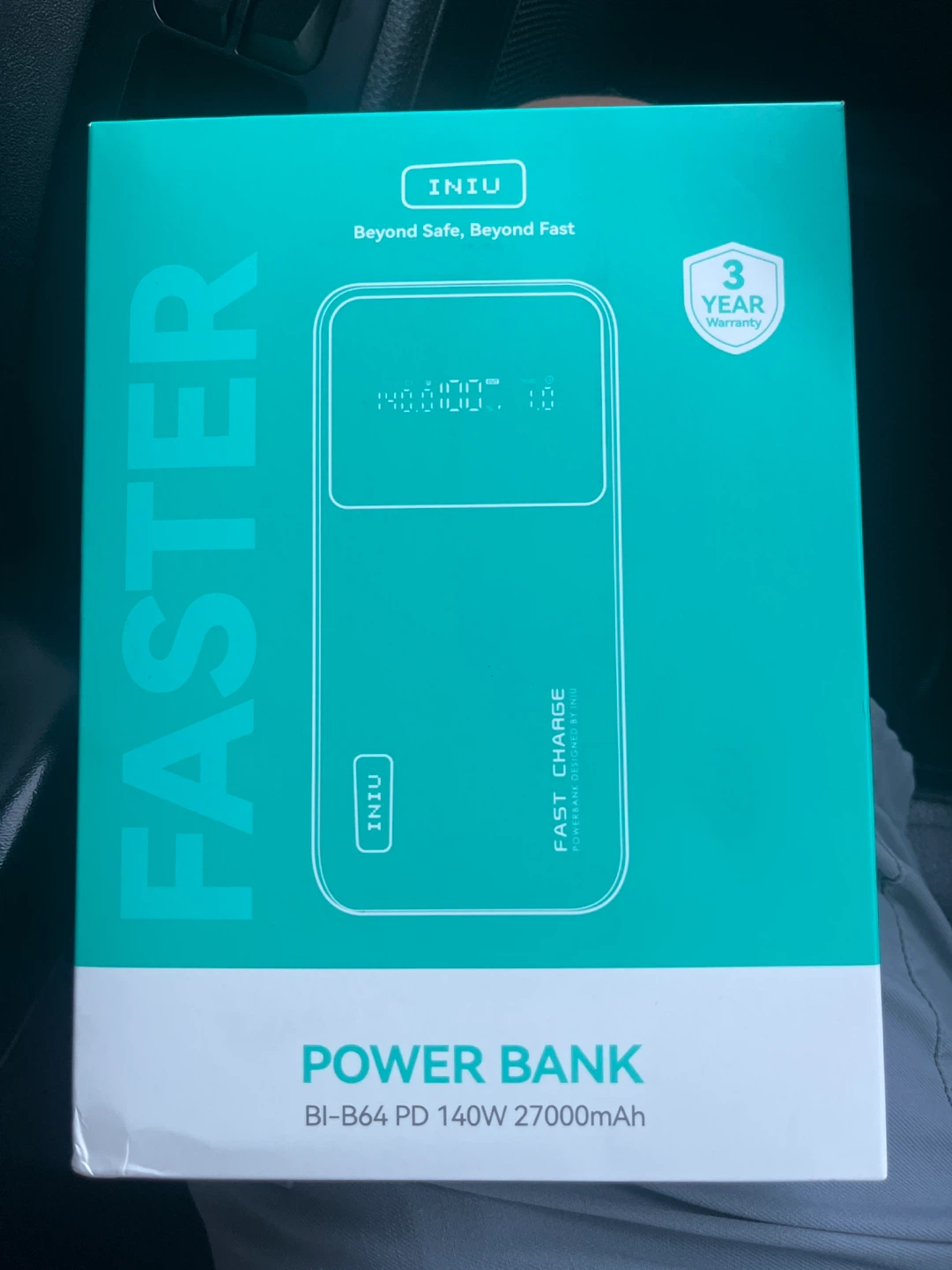 INIU Power Bank BI-B64 PD 140W 27000mAh