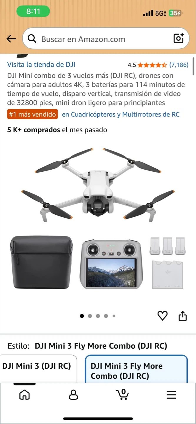 DJI Mini 3 Fly More Combo (DJI RC)