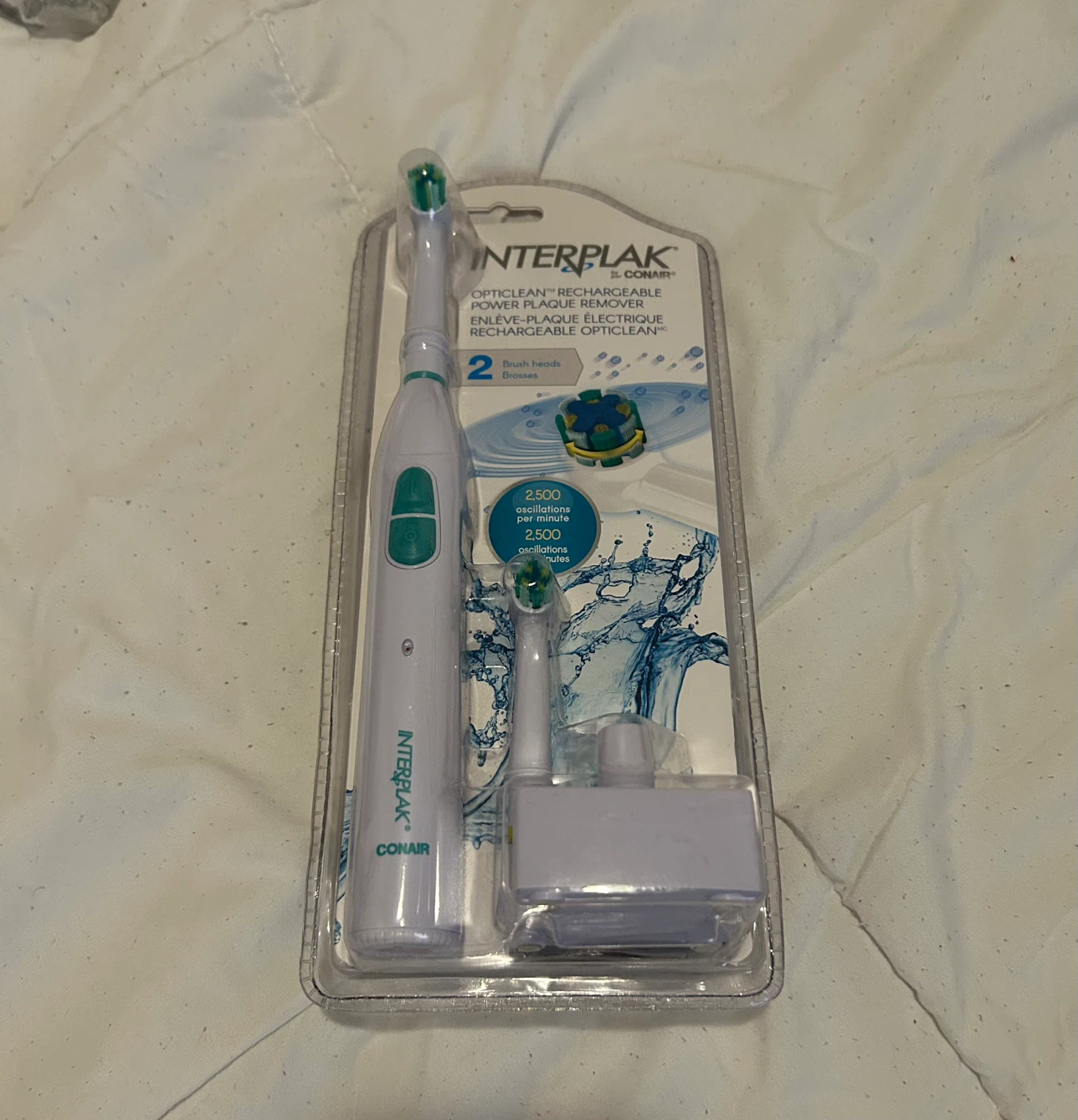Interplak Opticlean Rechargeable Power Plaque Remover