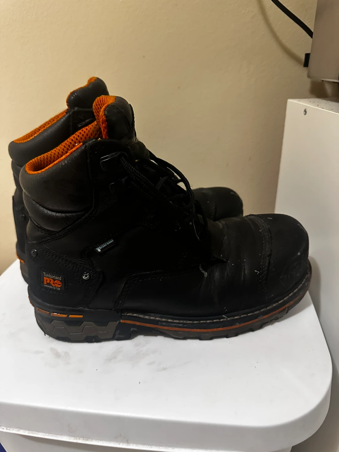 Timberland Pro Men's Waterproof Steel Toe Work Boots - photo 3