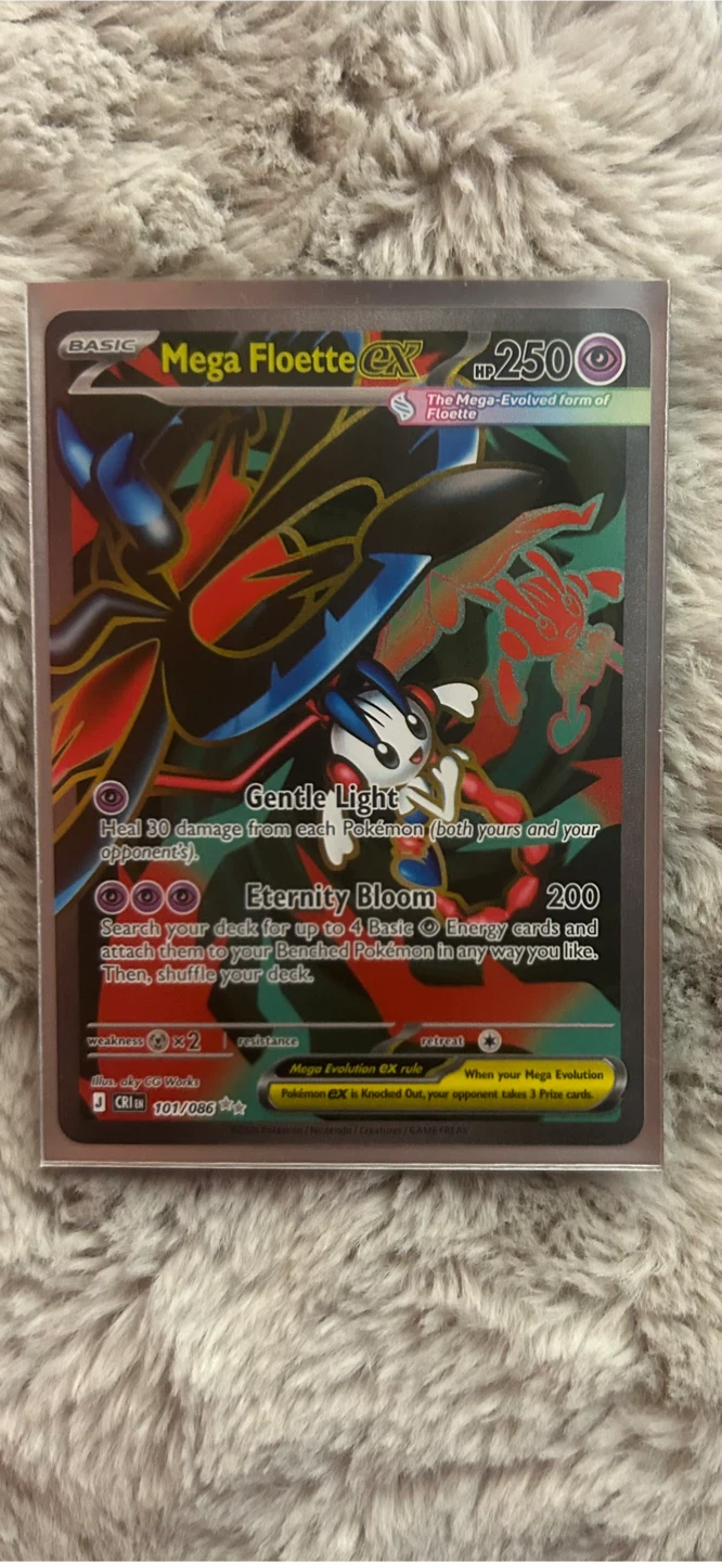 Mega Floette EX Pokémon Card 101/086