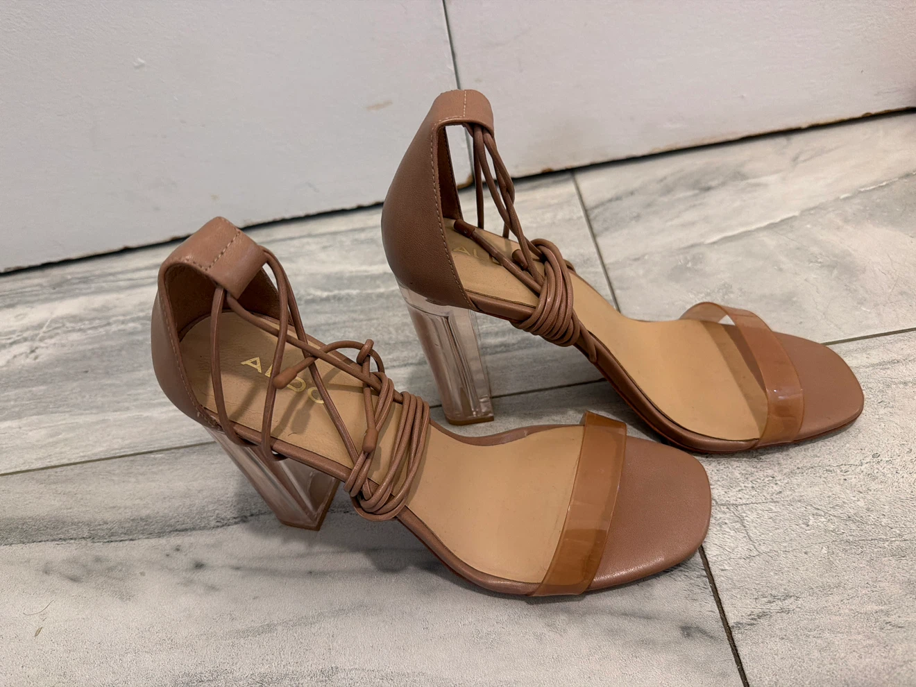 ALDO Strappy Block Heels