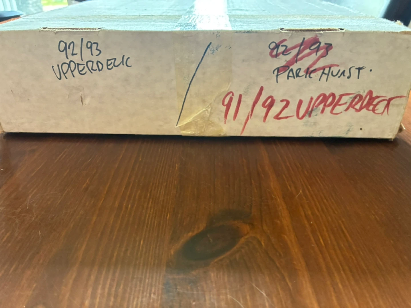 1991-93 Upper Deck & Parkhurst Hockey Cards