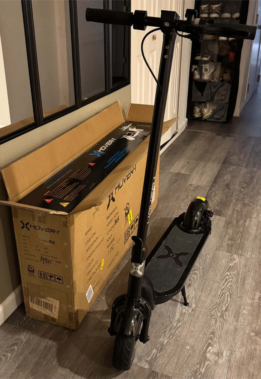 Hover-1 Alpha Electric Scooter - Black