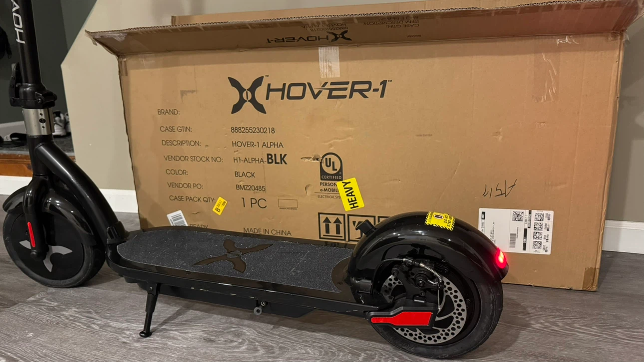 Hover-1 Alpha Electric Scooter - Black - photo 4