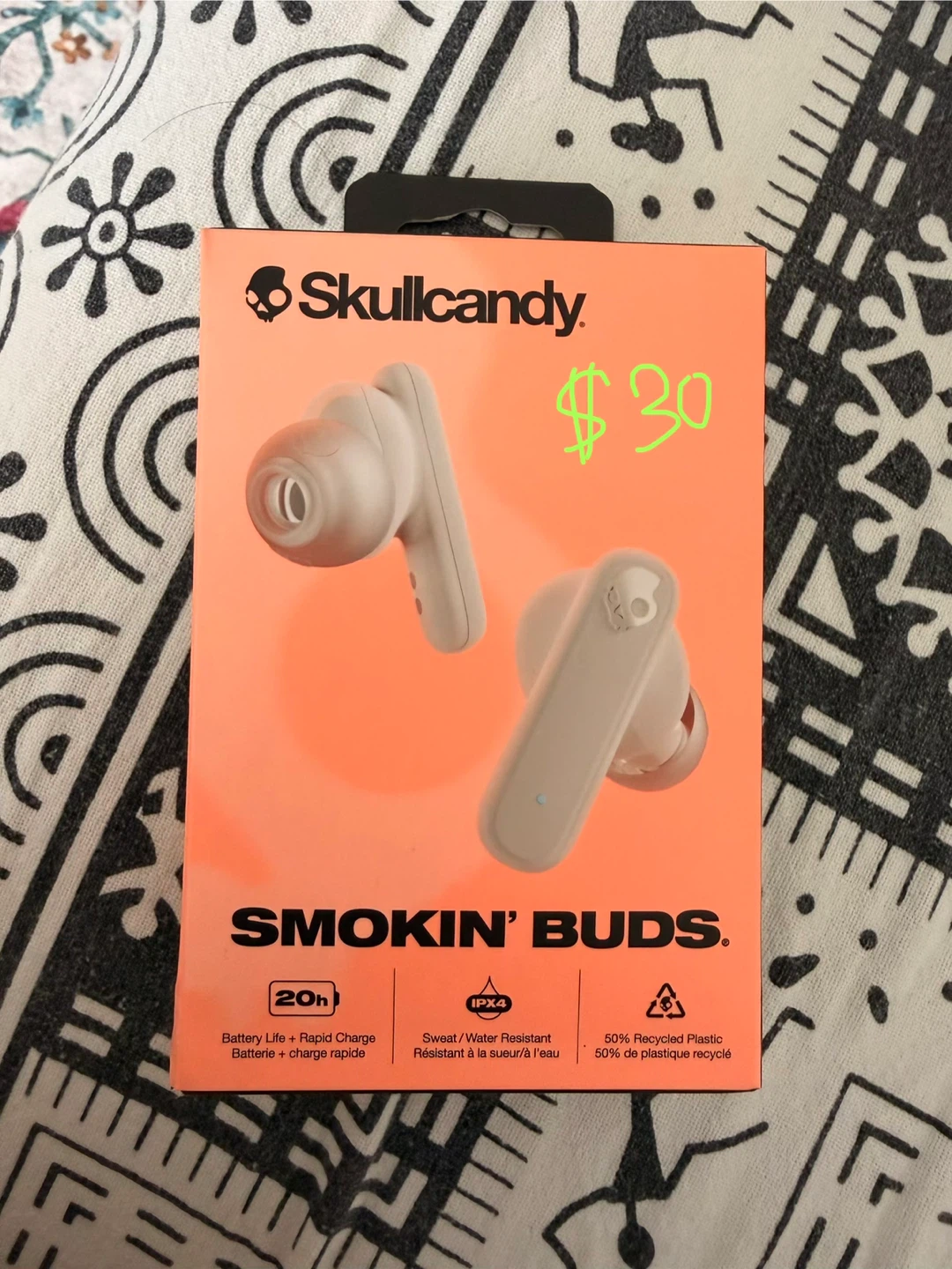 Skullcandy Smokin' Buds Wireless Earbuds