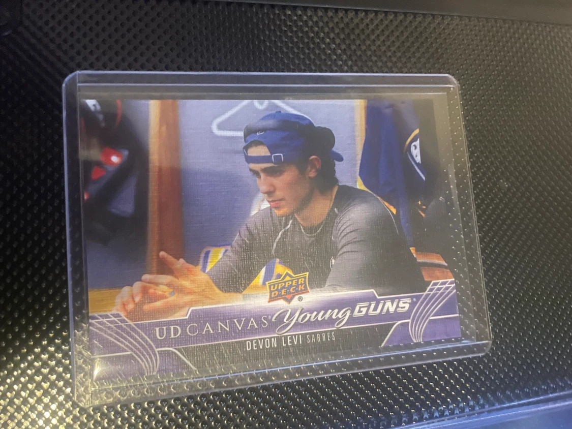Upper Deck UD Canvas Young Guns Devon Levi Rookie Card