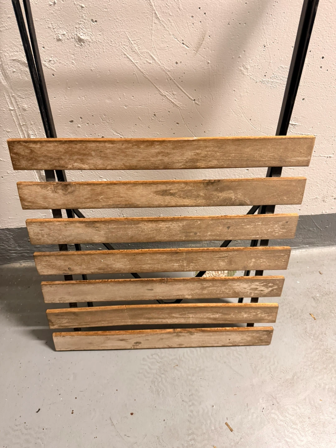 Patio Wooden Slat Chair