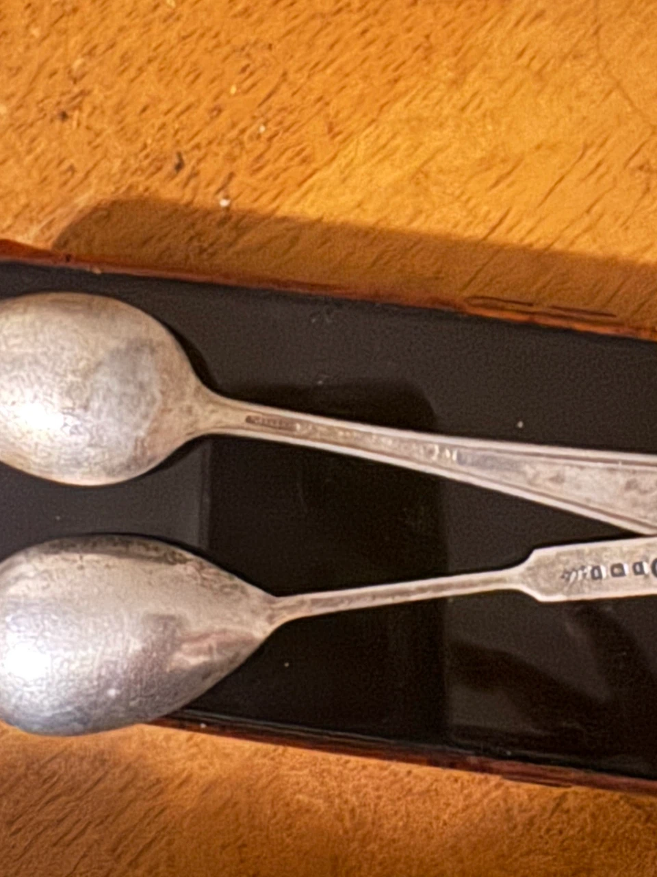 Vintage Sterling Silver Spoons (Set of 2)