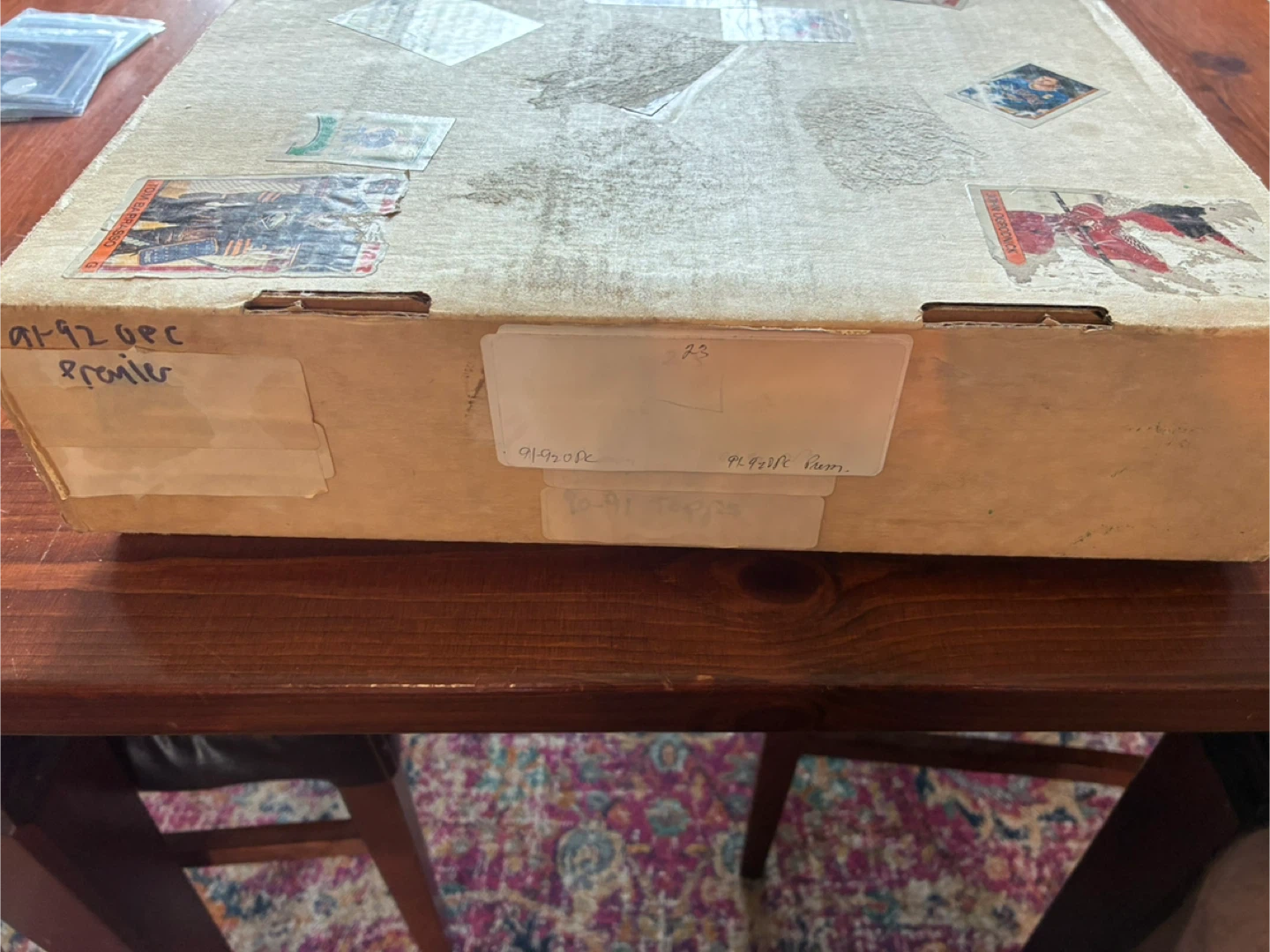 1991-1992 OPC Hockey Card Box - photo 2