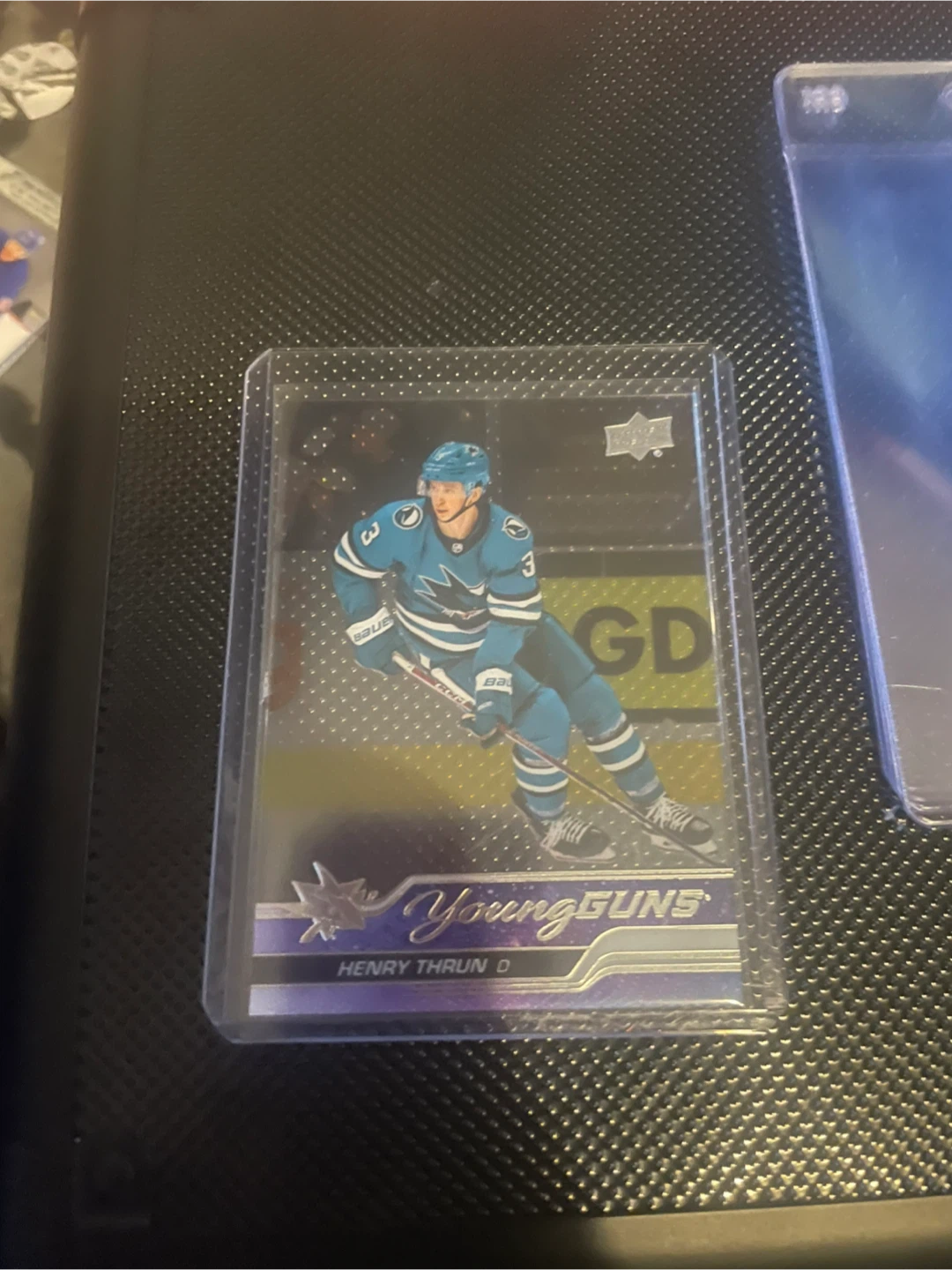 Upper Deck Young Guns Henry Thrun O Hockey Card