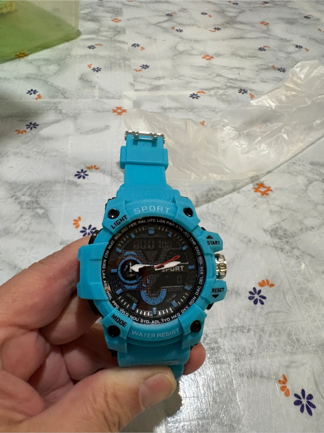 Brand New Blue Dual Display Sport Watch - photo 4