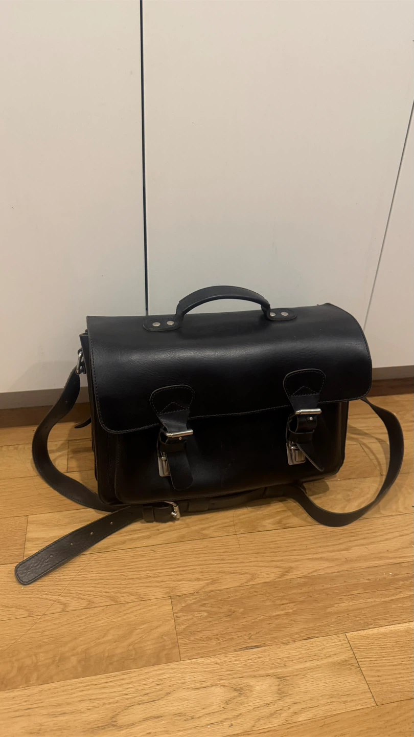 Ruitertassen Leather Bag