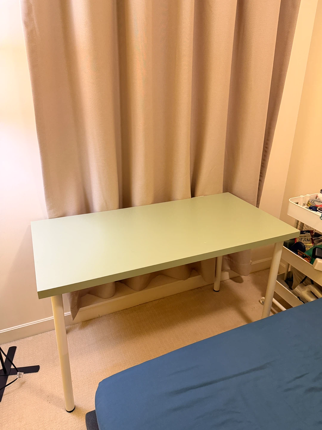 IKEA Desk / Office Table (Mint Green & White)
