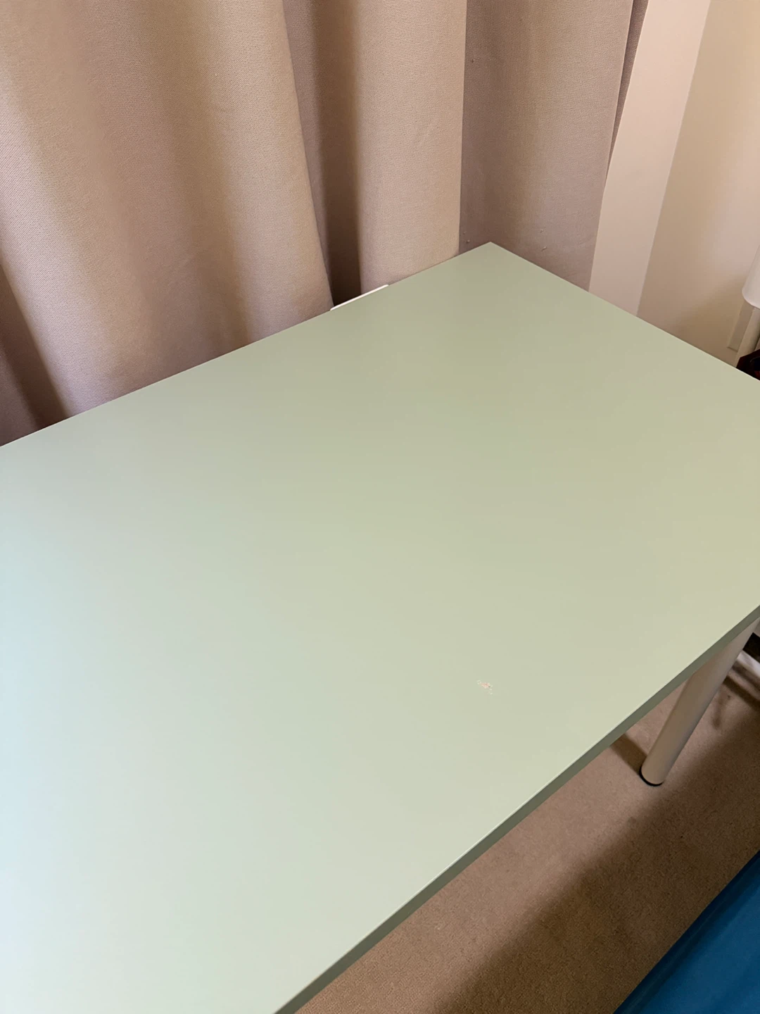 IKEA Desk / Office Table (Mint Green & White) - photo 2