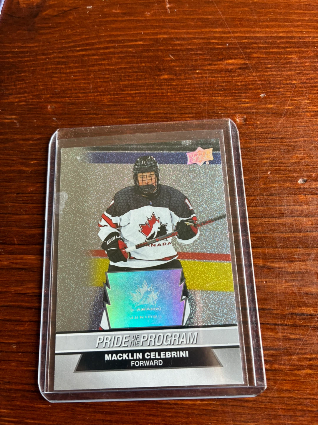 2023 Upper Deck Team Canada Juniors Macklin Celebrini