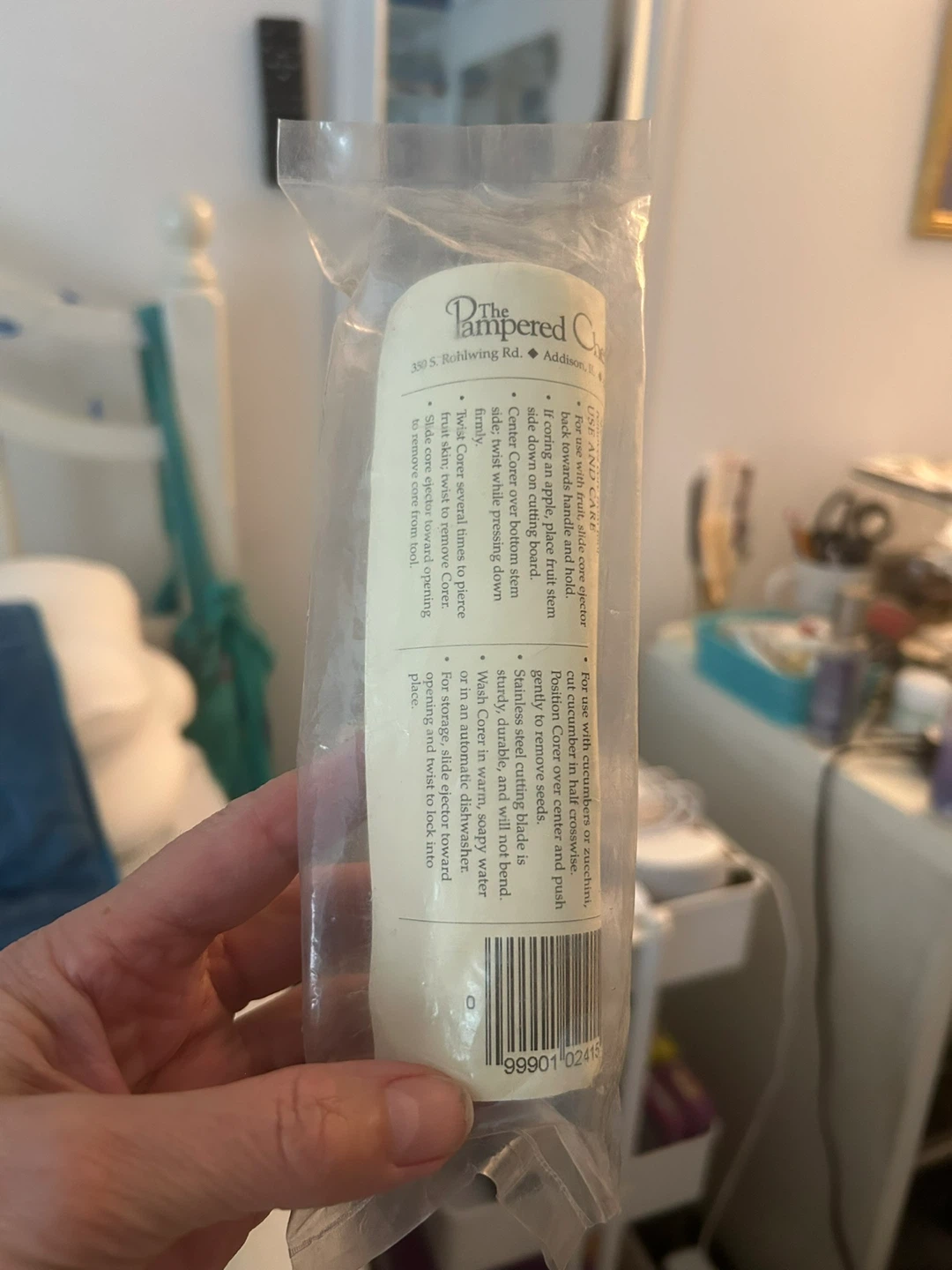 The Pampered Chef Cucumber Corer - photo 2