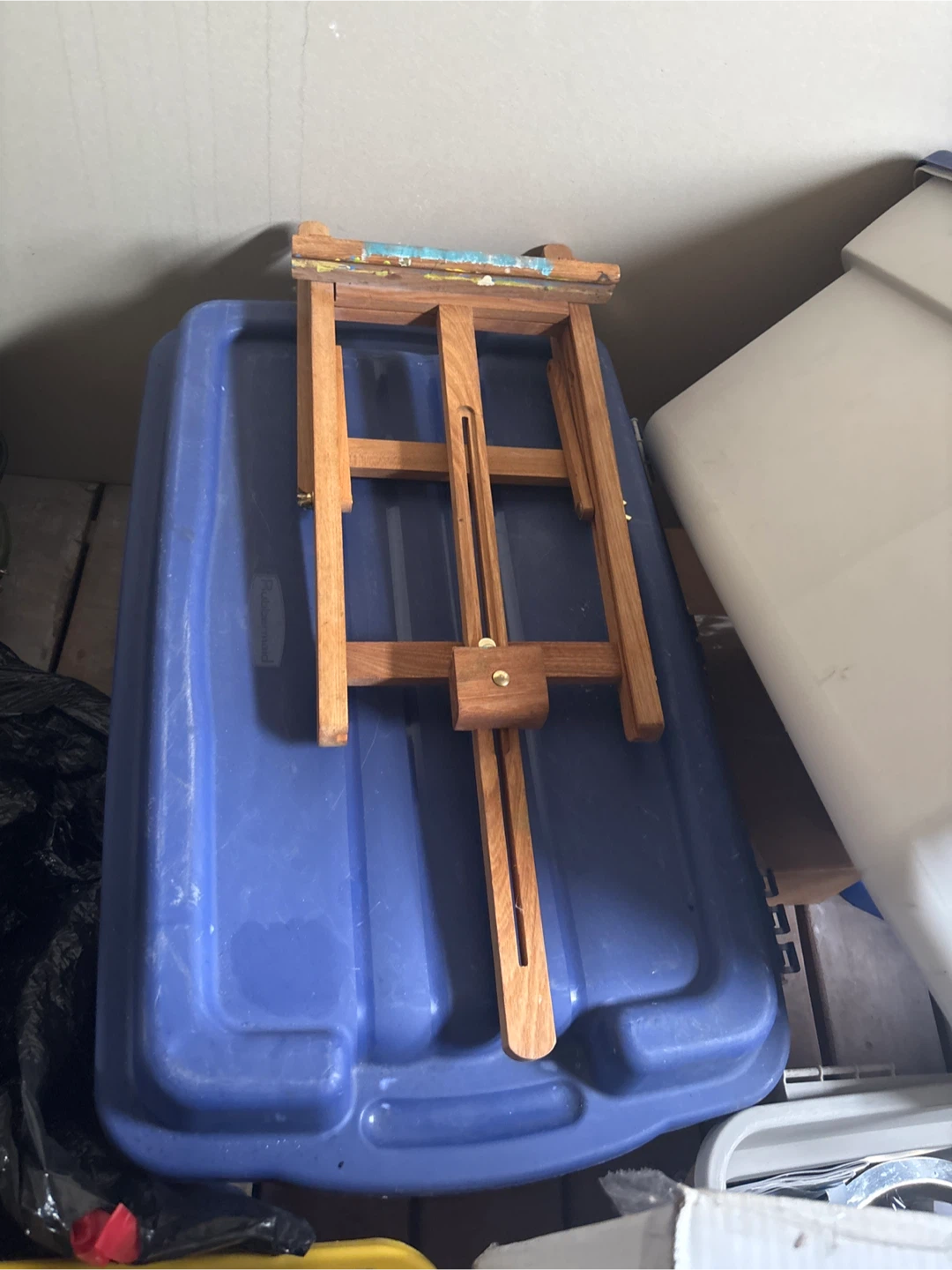 Wooden Tabletop Art Easel