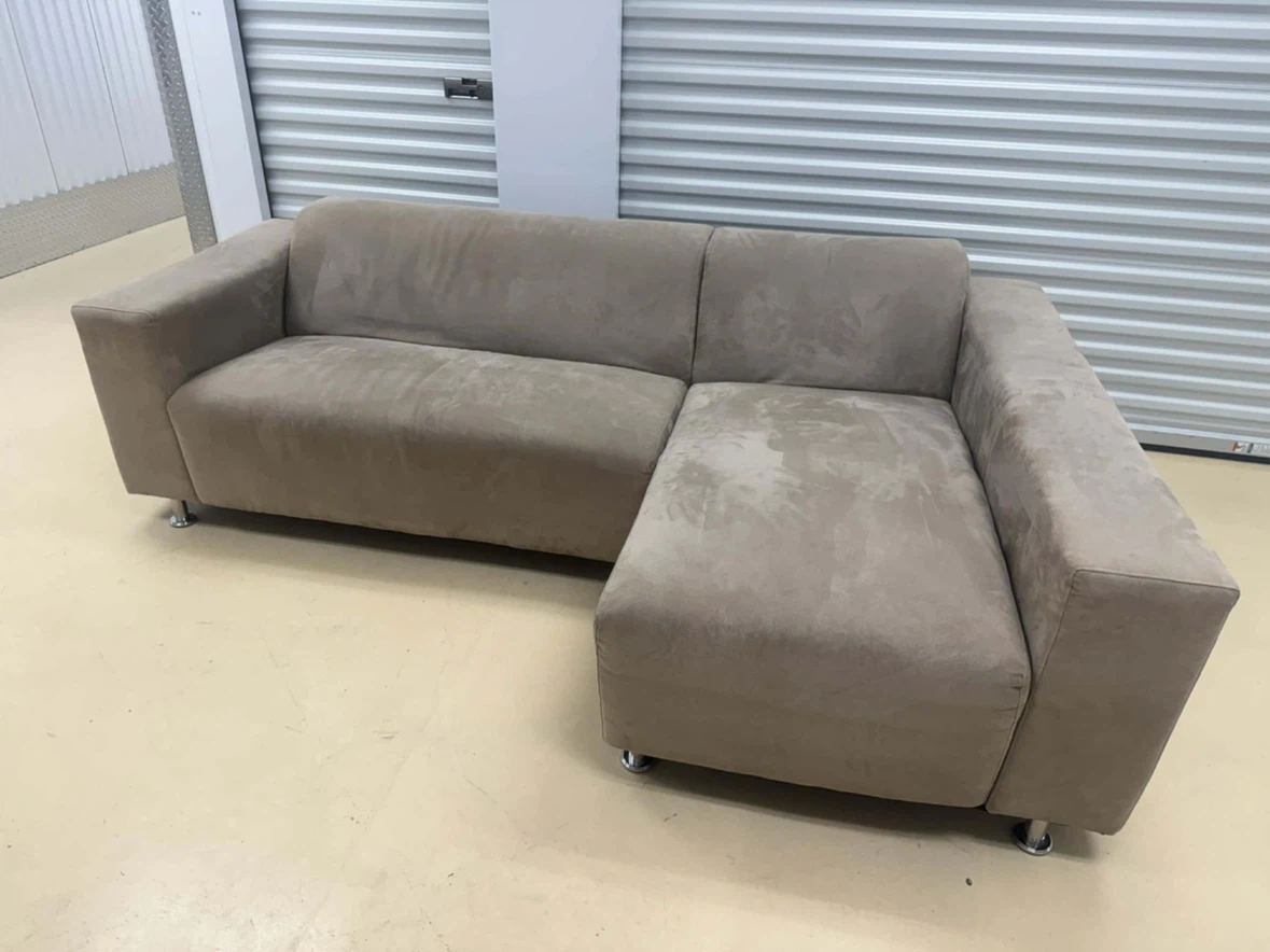 Taupe Sectional Sofa - photo 2