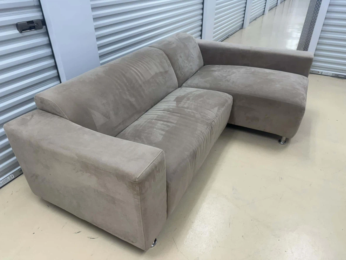 Taupe Sectional Sofa - photo 5