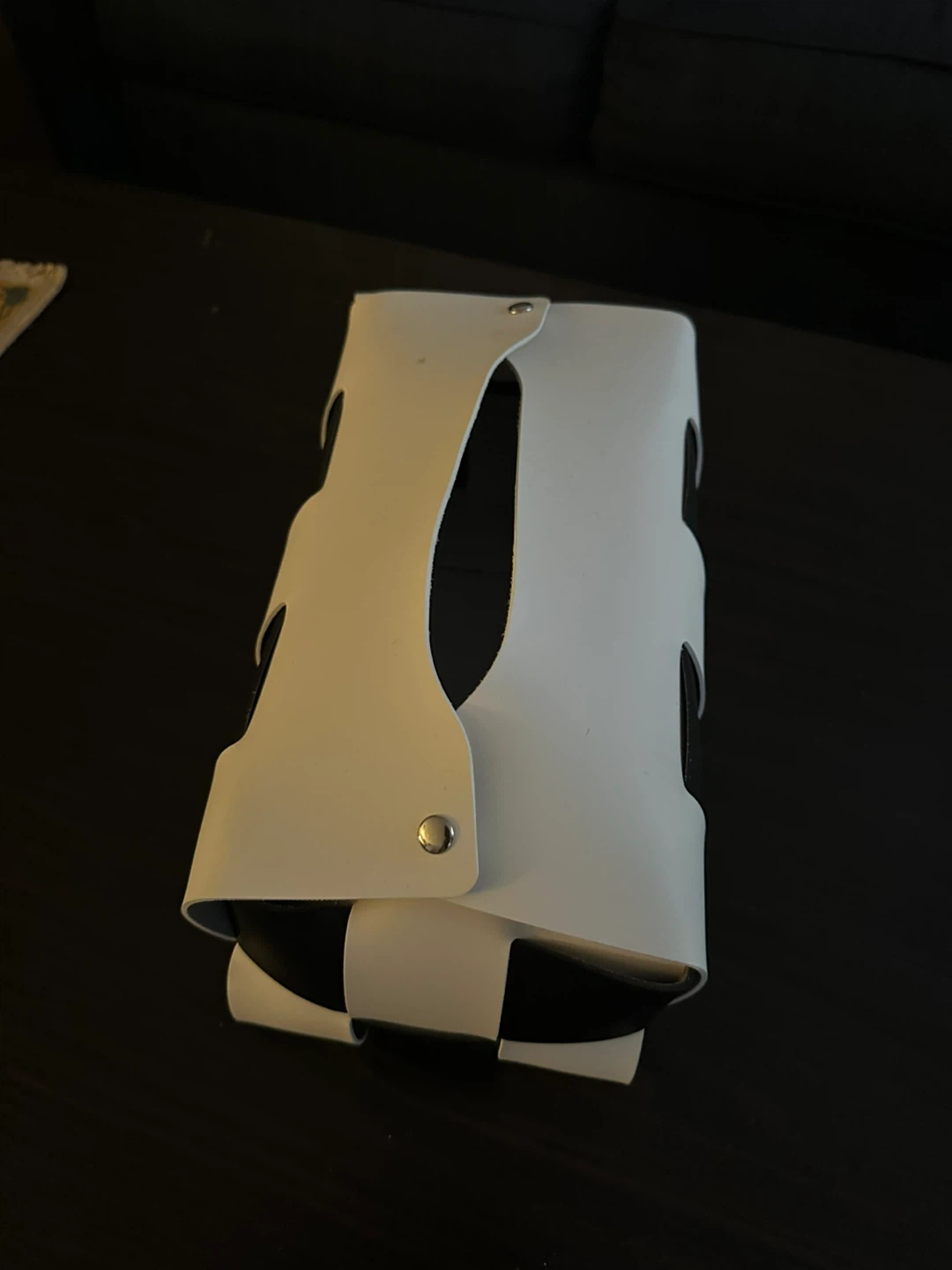 Checkered Tissue Box Holder - photo 2