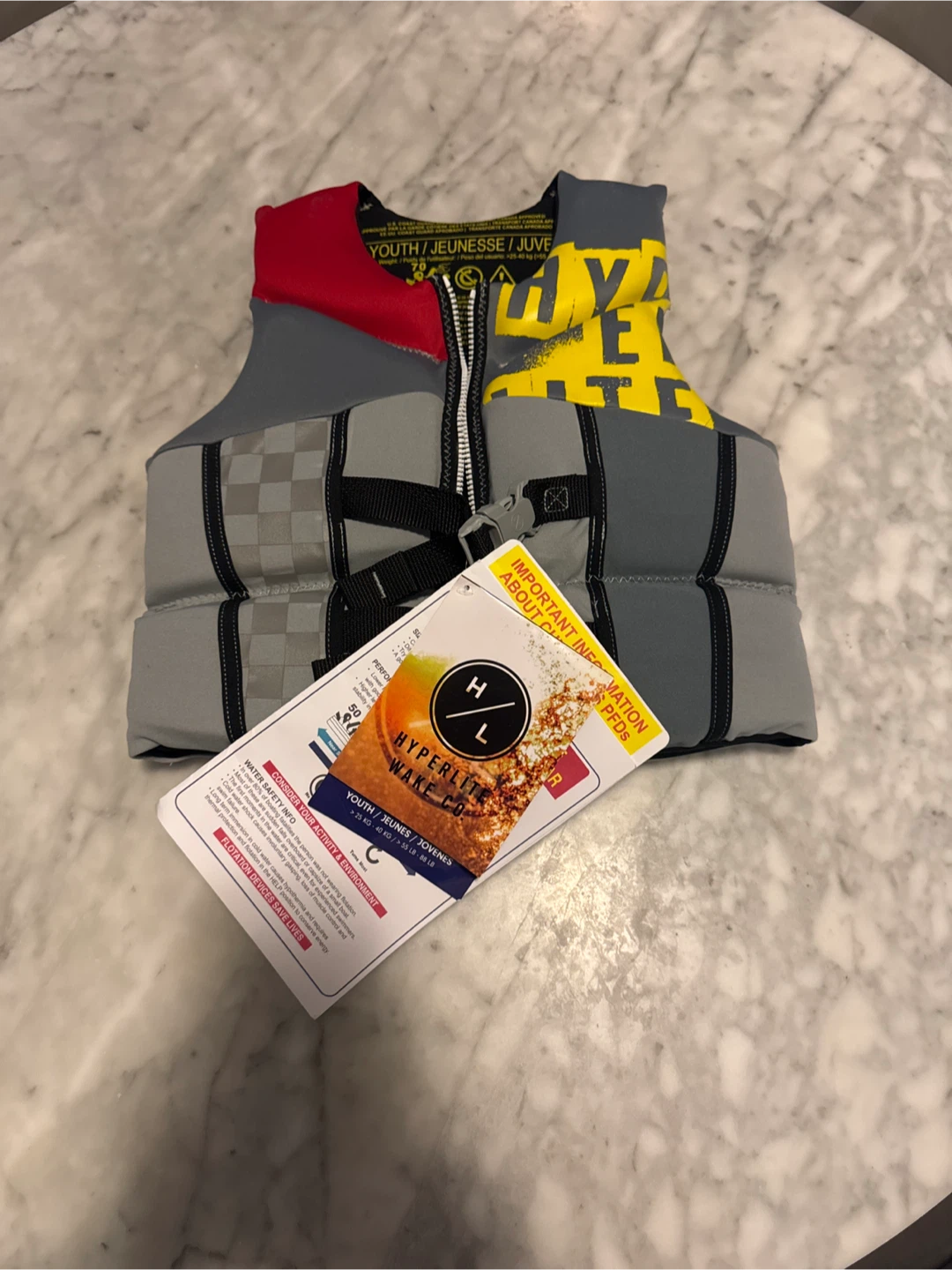 Hyperlite Wake Co. Youth Life Vest BRAND NEW