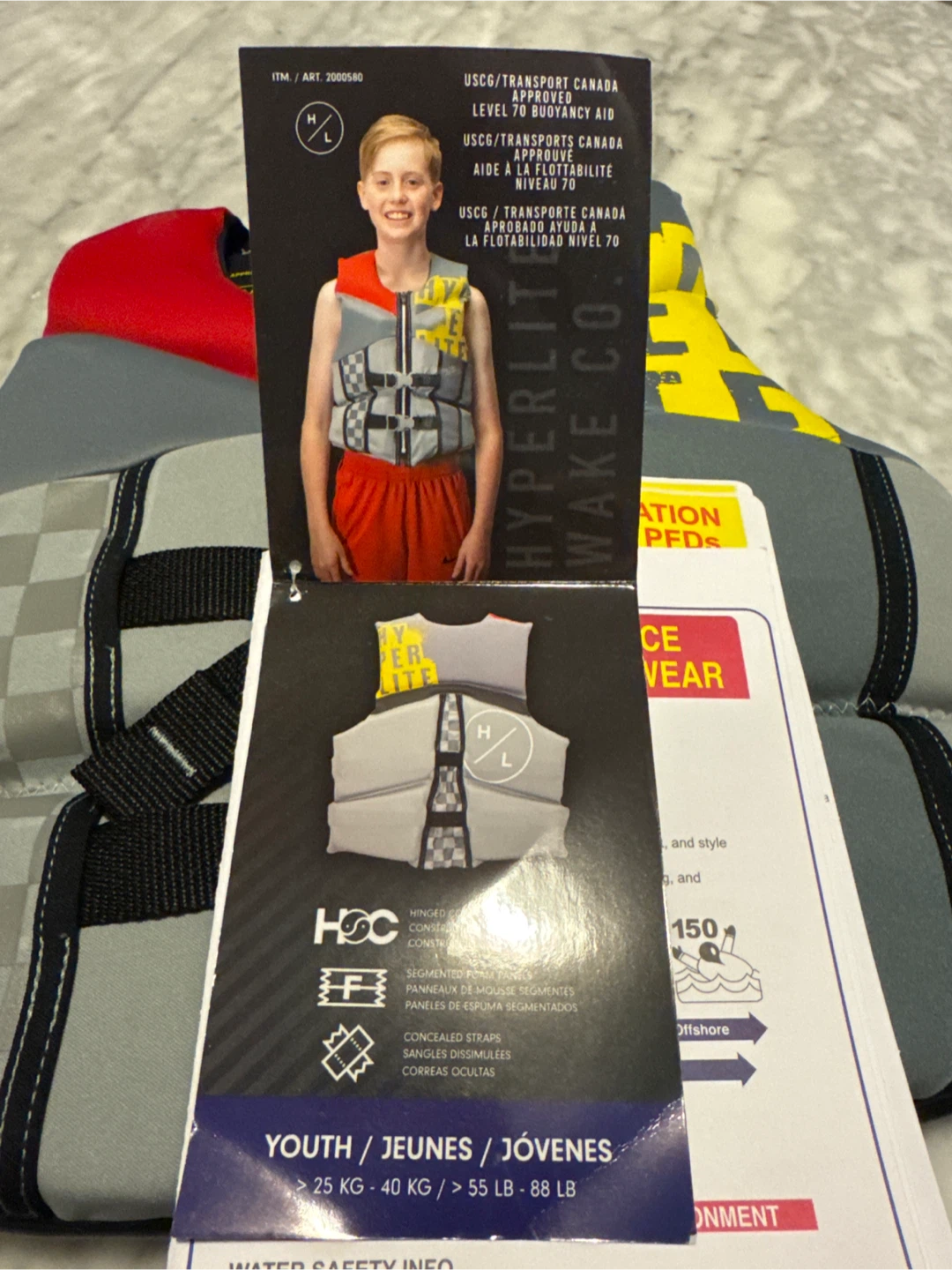 Hyperlite Wake Co. Youth Life Vest BRAND NEW - photo 5