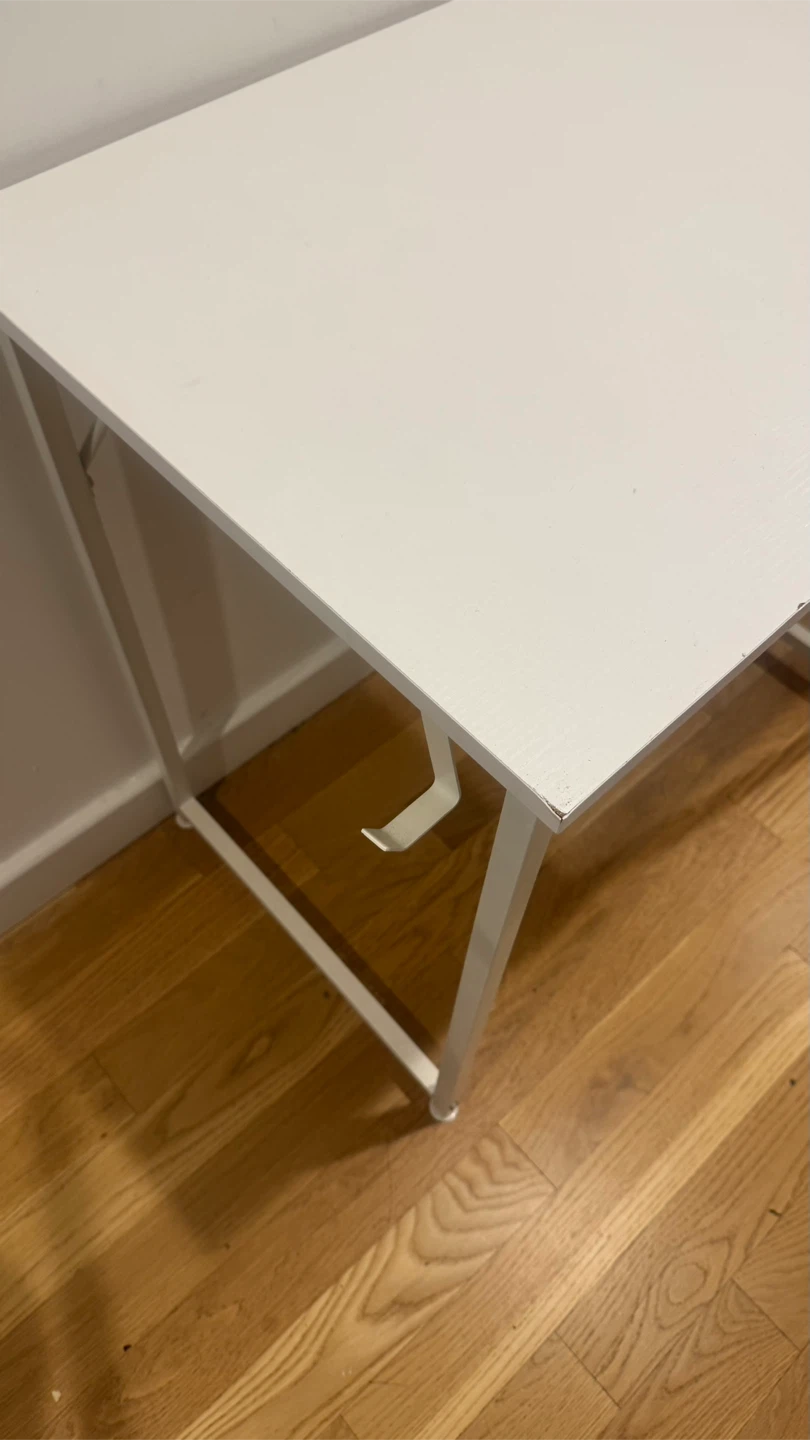 White Wooden Desk - photo 2