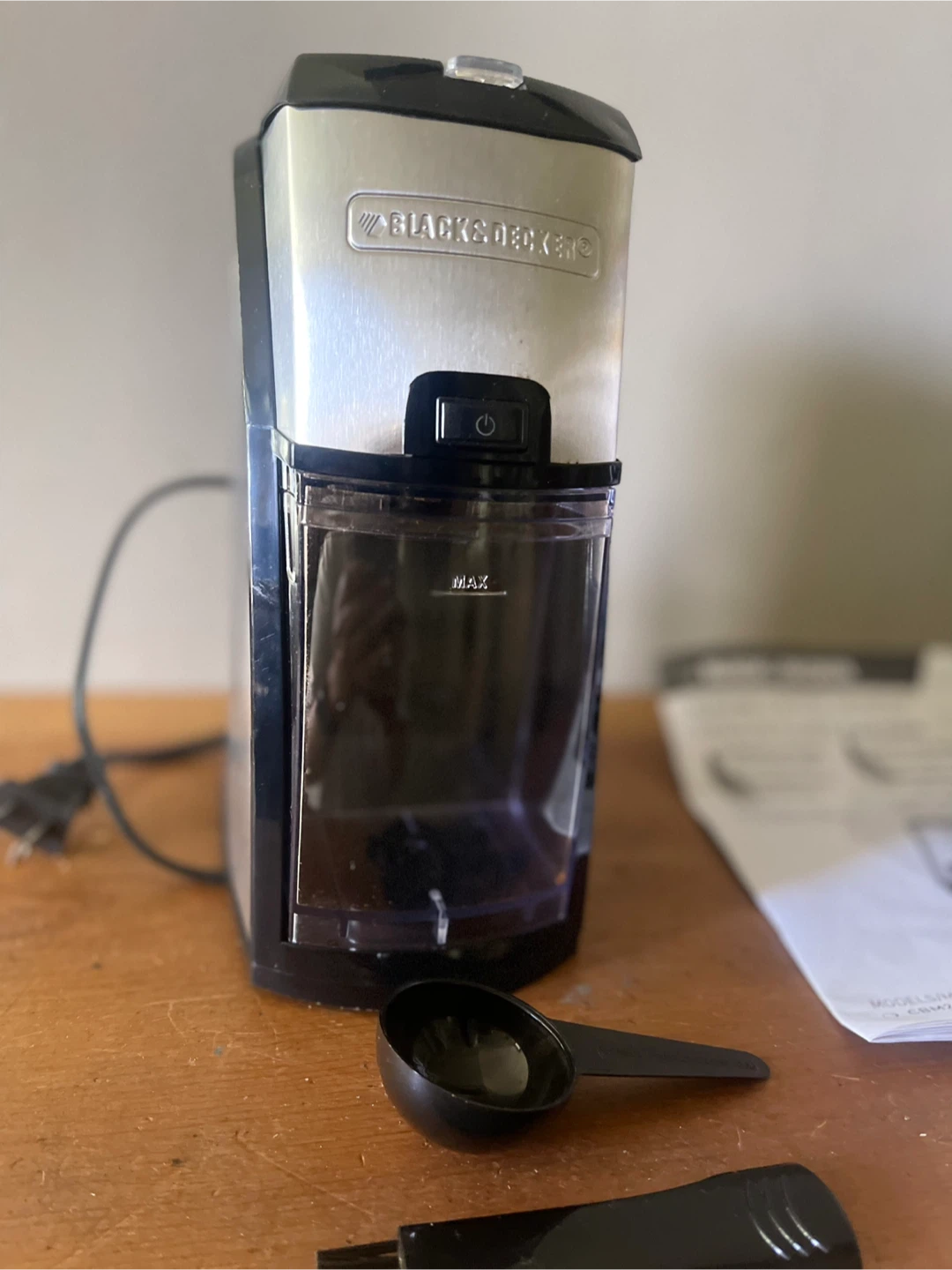 Black+Decker Coffee Burr Grinder - photo 2