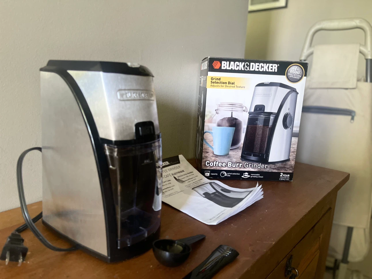Black+Decker Coffee Burr Grinder - photo 4