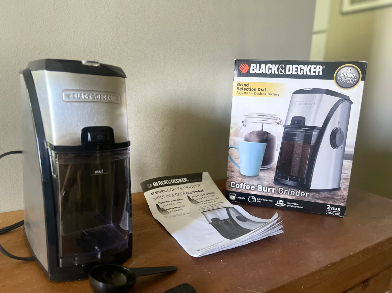 Black+Decker Coffee Burr Grinder - photo 5