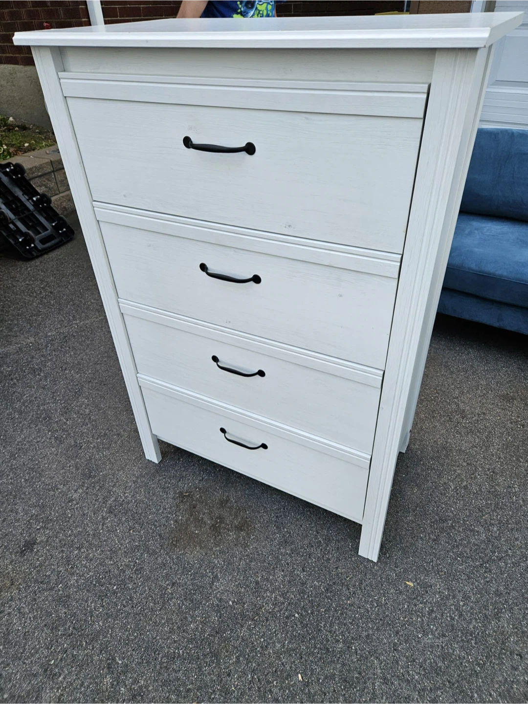 Ikea White 4-Drawer Dresser