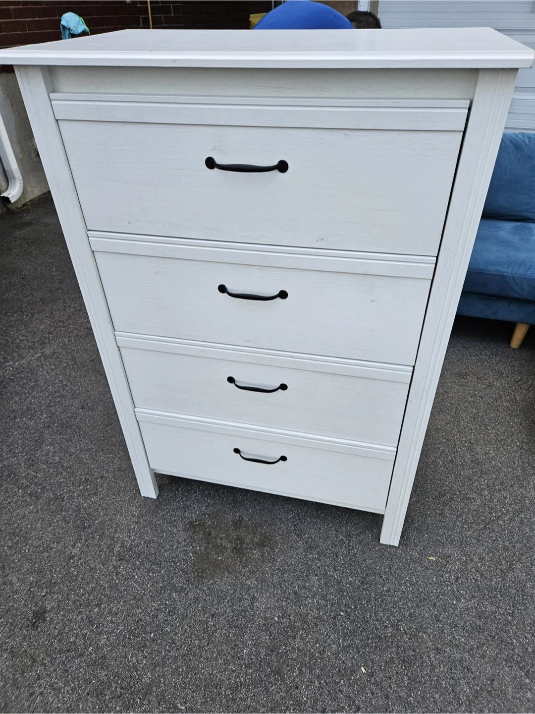 Ikea White 4-Drawer Dresser - photo 5