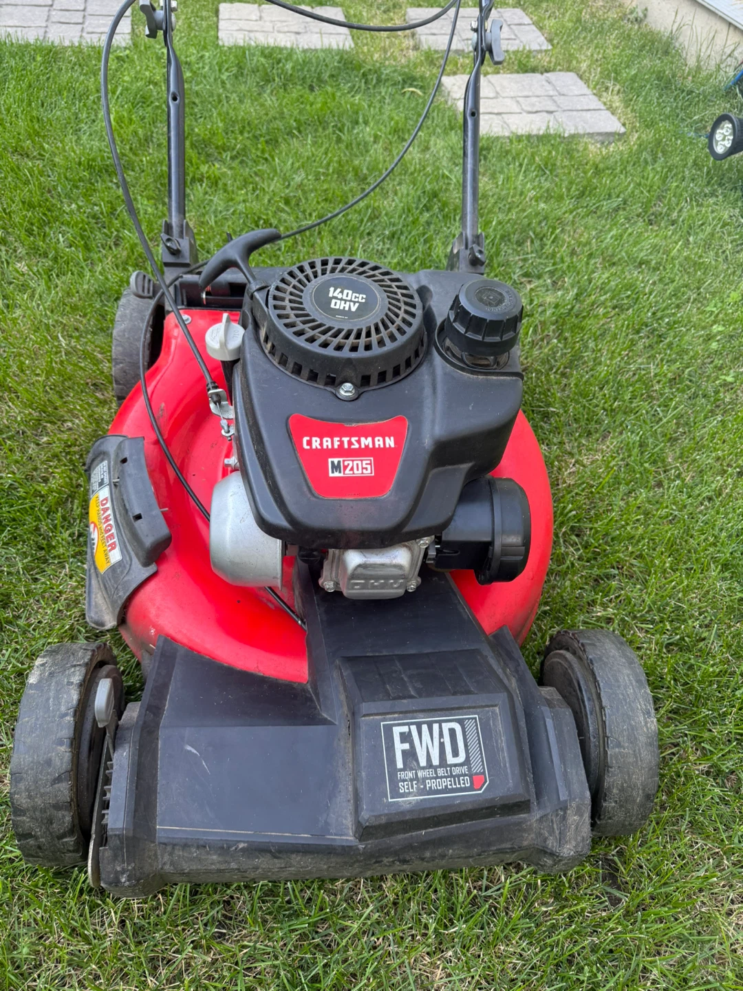 Craftsman M205 Self-Propelled Lawn Mower - photo 2