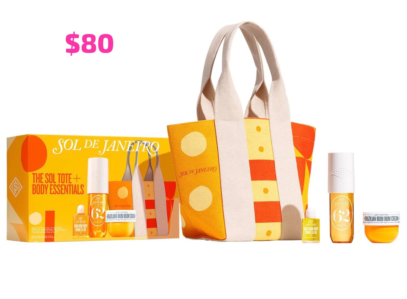 Sol de Janeiro The Sol Tote + Body Essentials Set