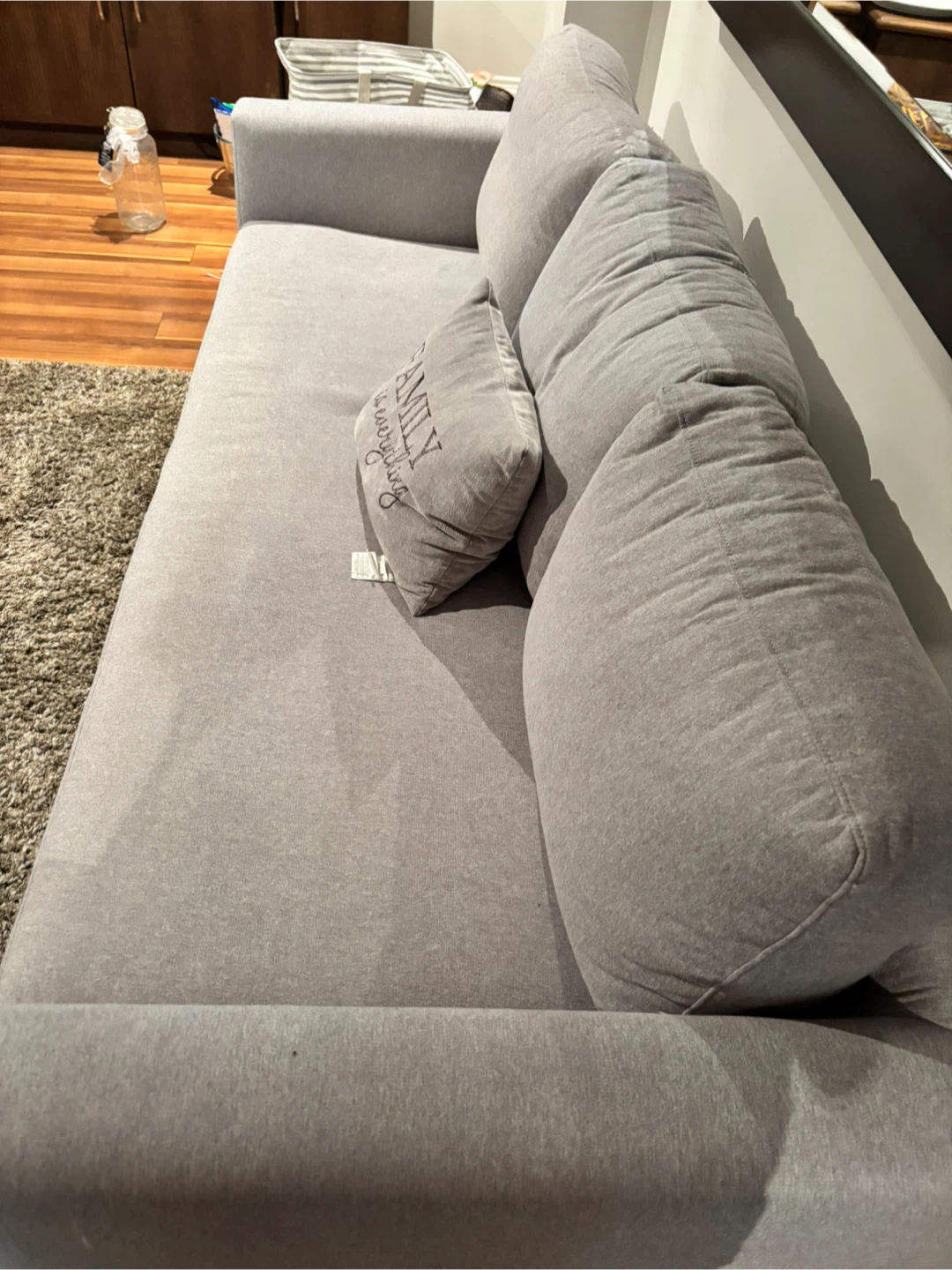Upholstered couch - photo 3