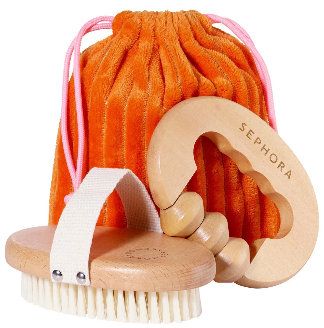 Sephora Dry Brush and Massager Set