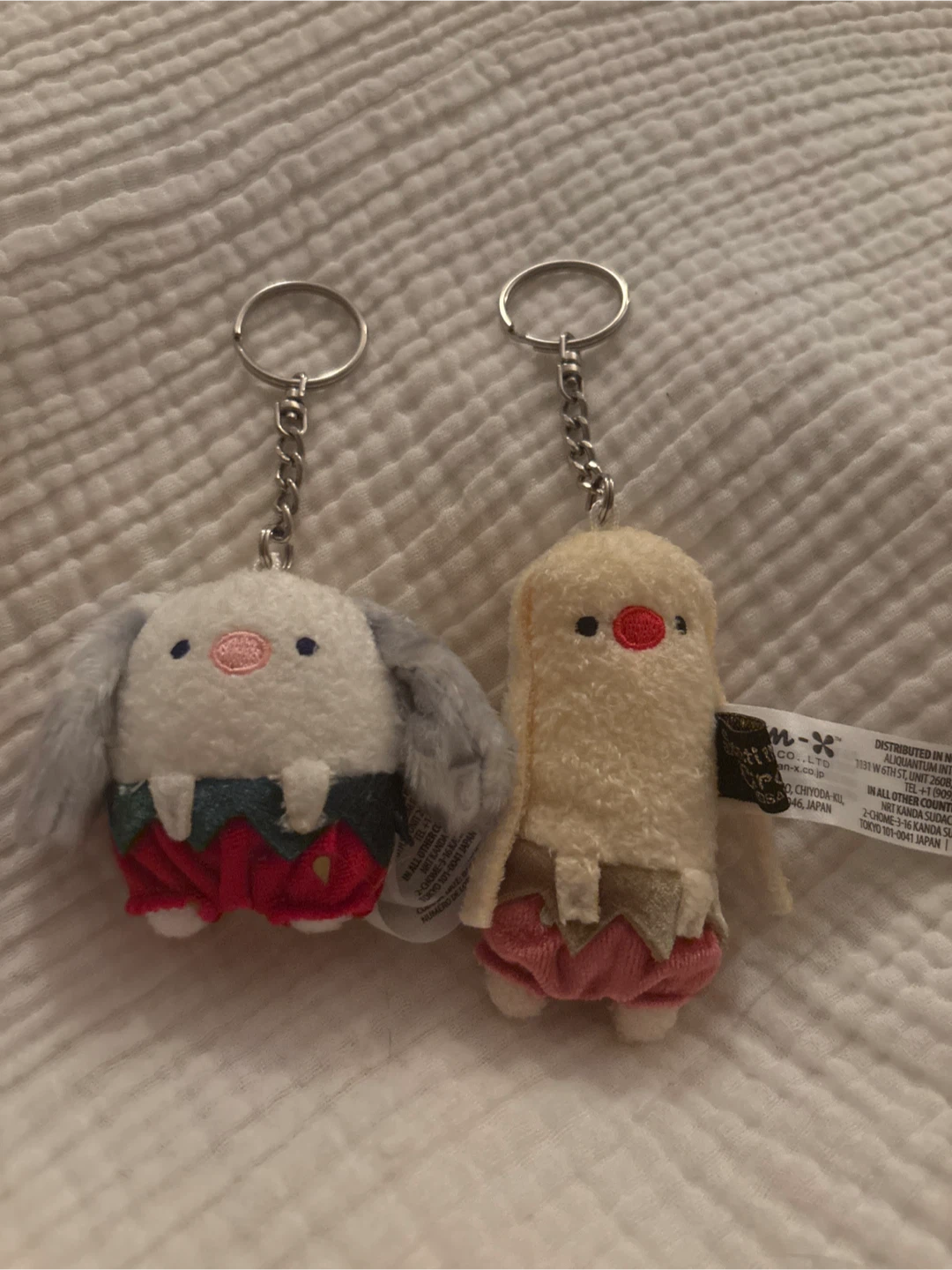 Plush Keychains - Set of 2