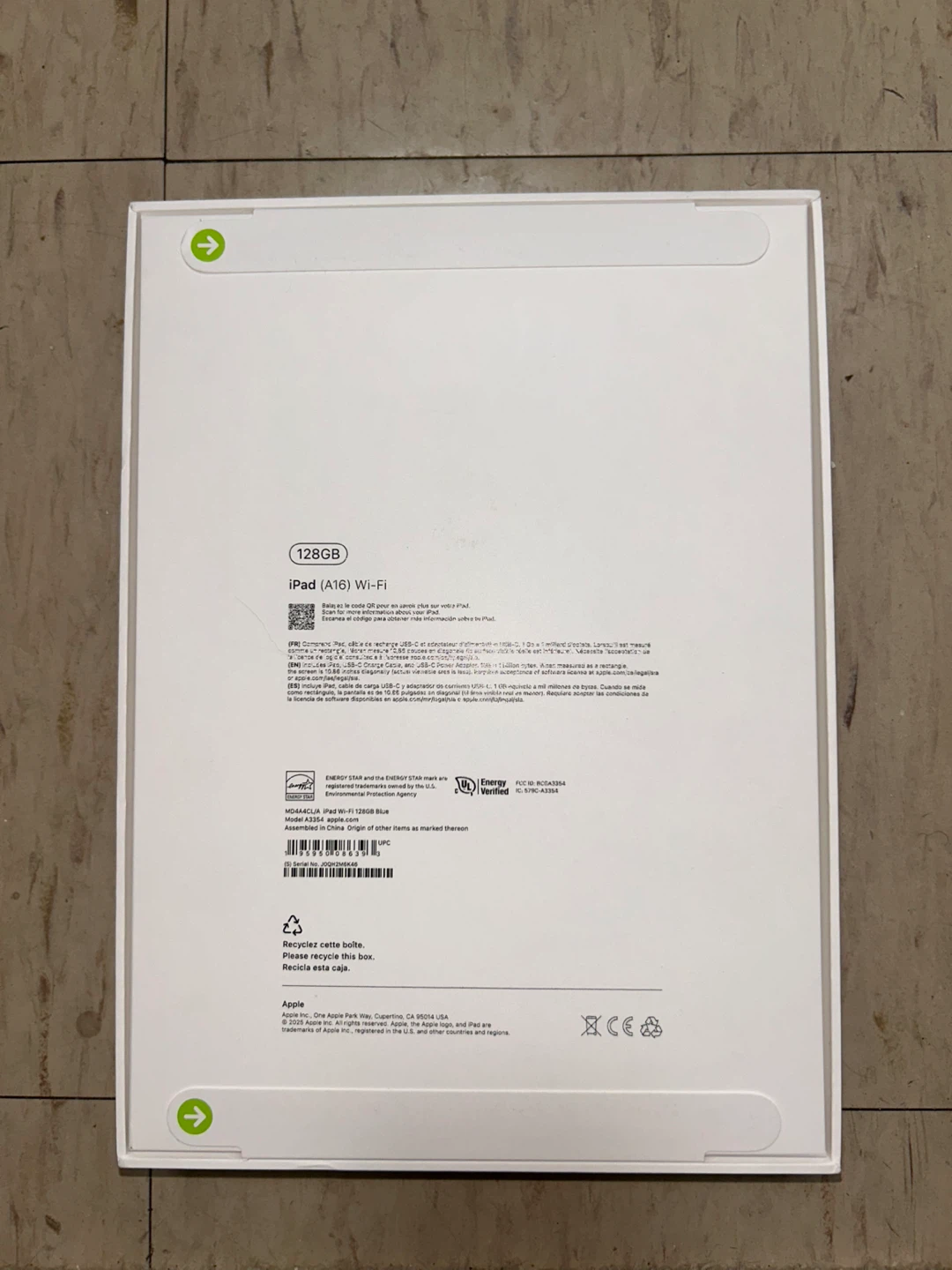 Apple iPad (11th Gen) Wi-Fi 128GB Blue - photo 2