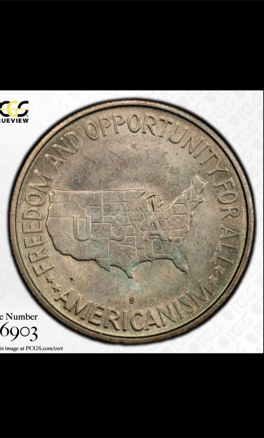 1954-S Washington Carver Half Dollar PCGS MS64 - photo 4