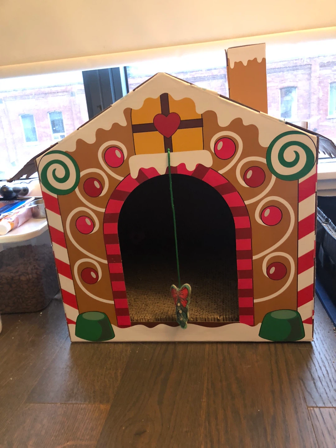 Cardboard Cat House
