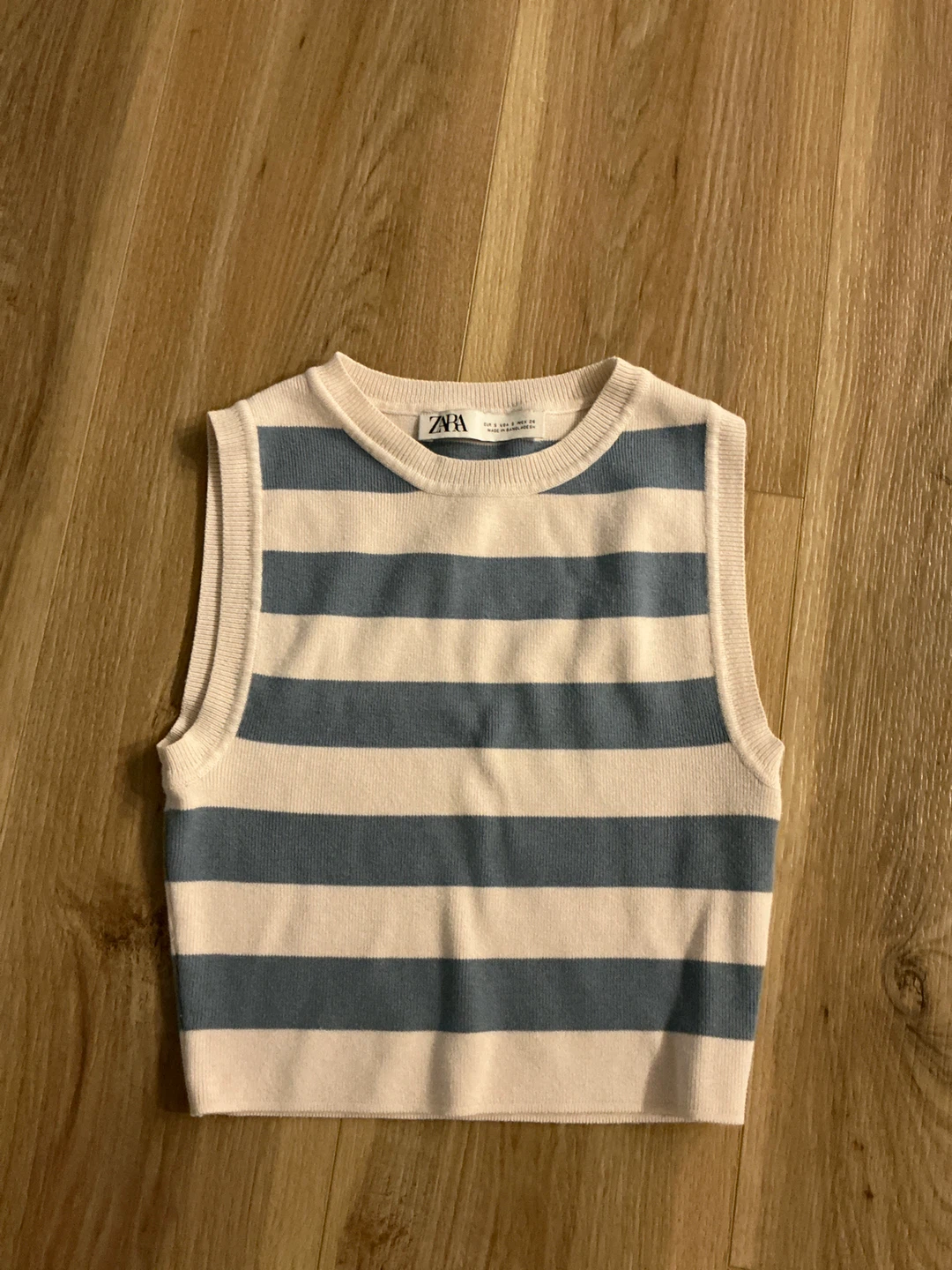Zara Striped Knit Top - Size S