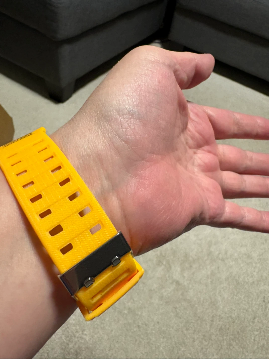 New Yellow Digital & Analog Sport Watch - photo 3