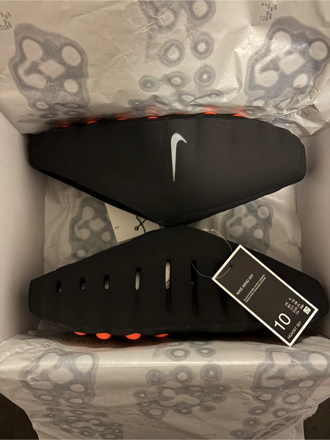 Nike Mind 001 Slide size 10 Men’s/11 Women’s
