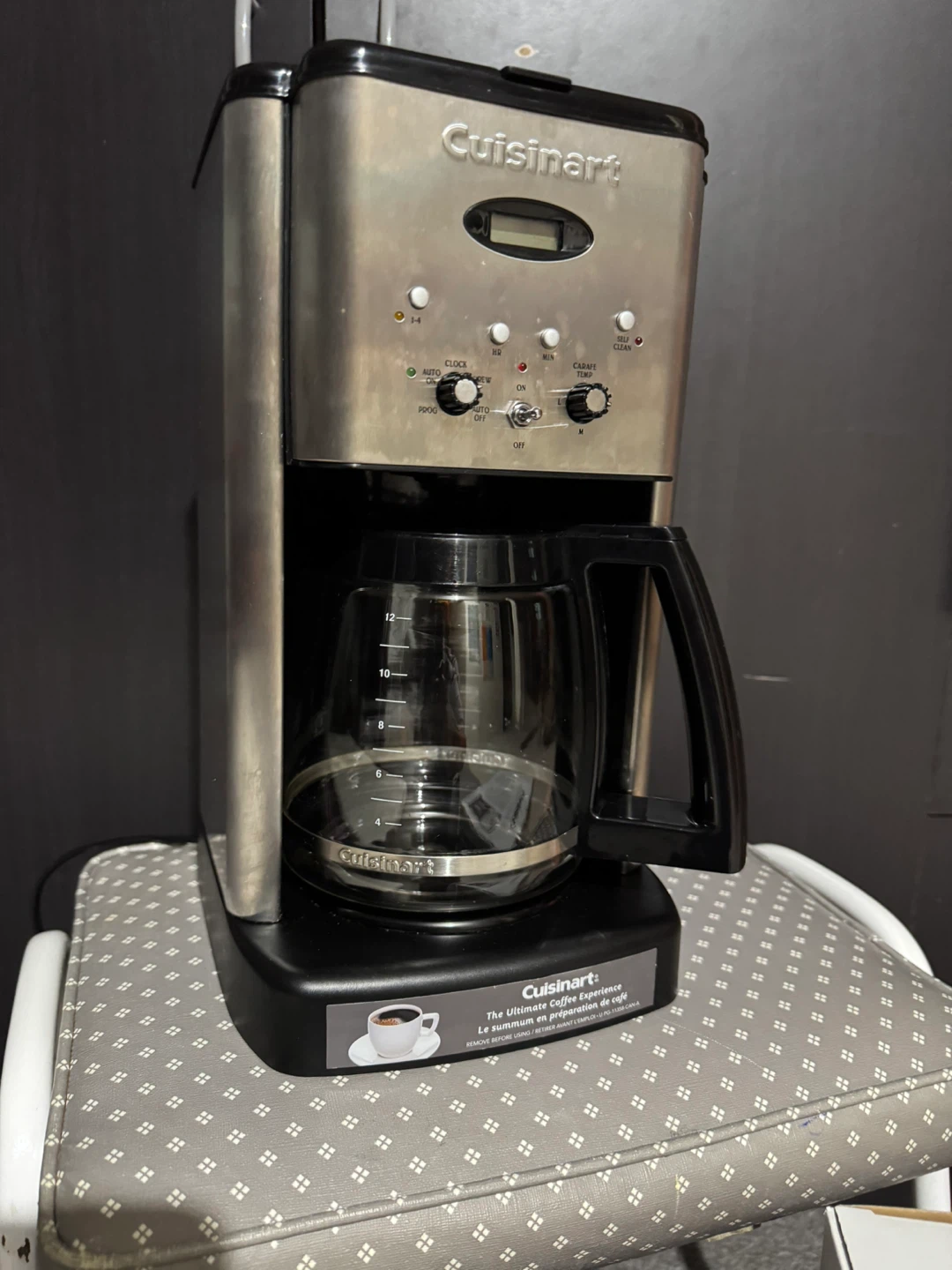 Cuisinart Brew Central 12-Cup Programmable Coffeemaker DCC-1200C - photo 2