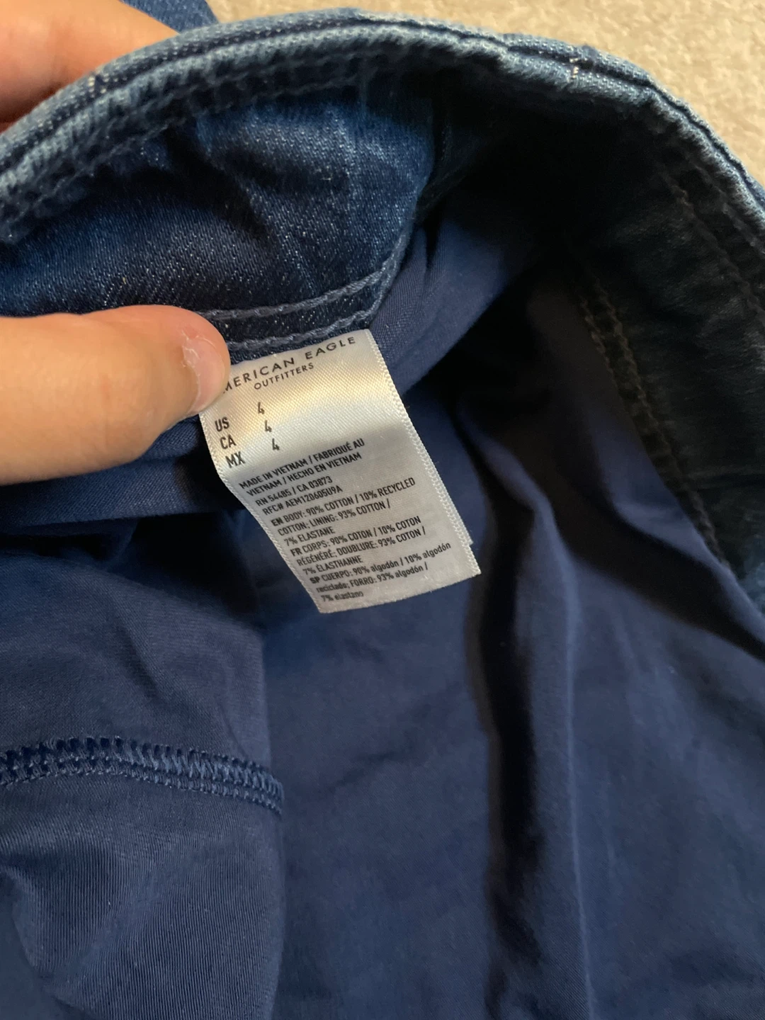 American Eagle Denim Skirt (skort) Size 4 - photo 3