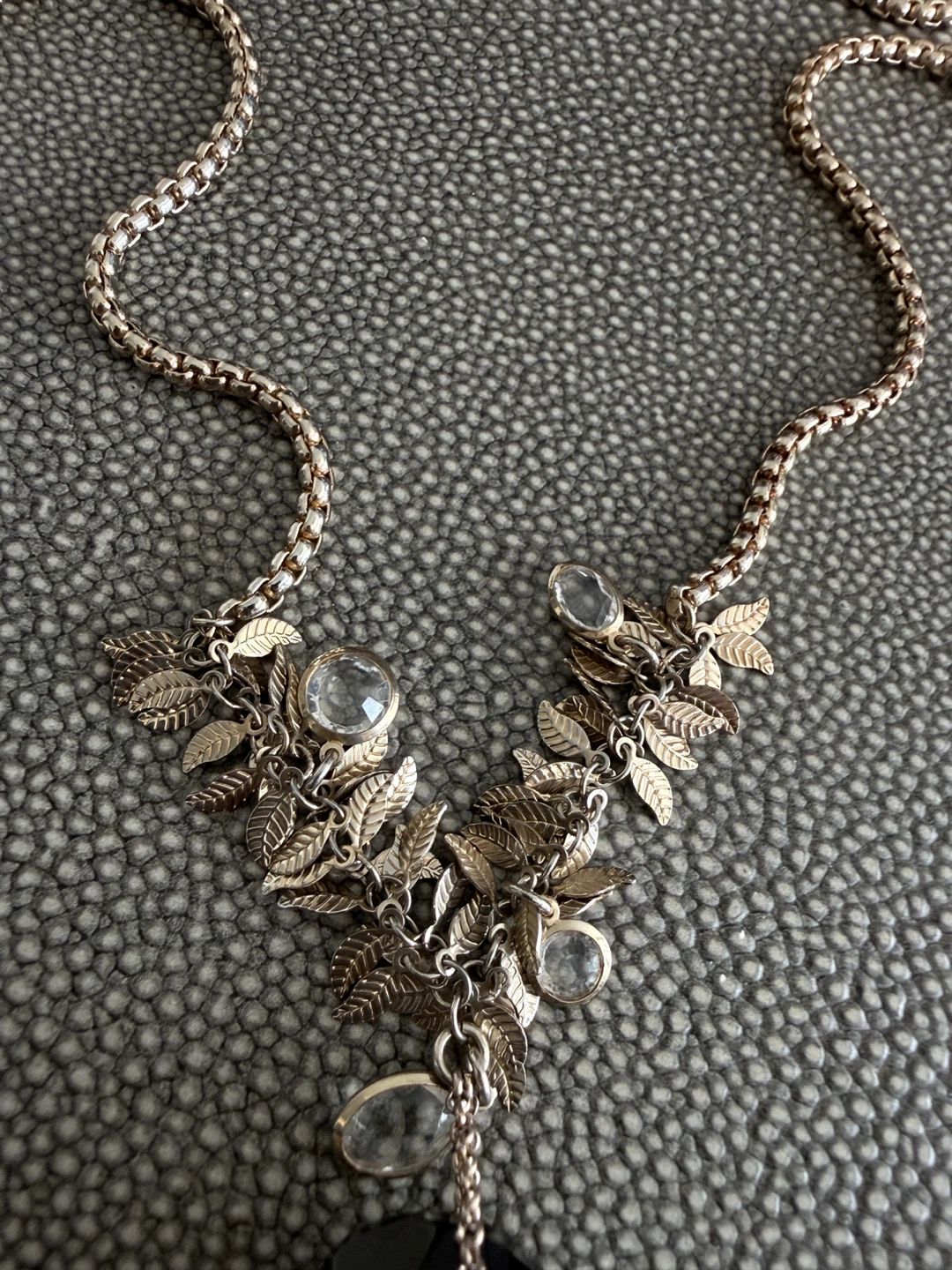 Heart Pendant Necklace with Crystal Accents - photo 2