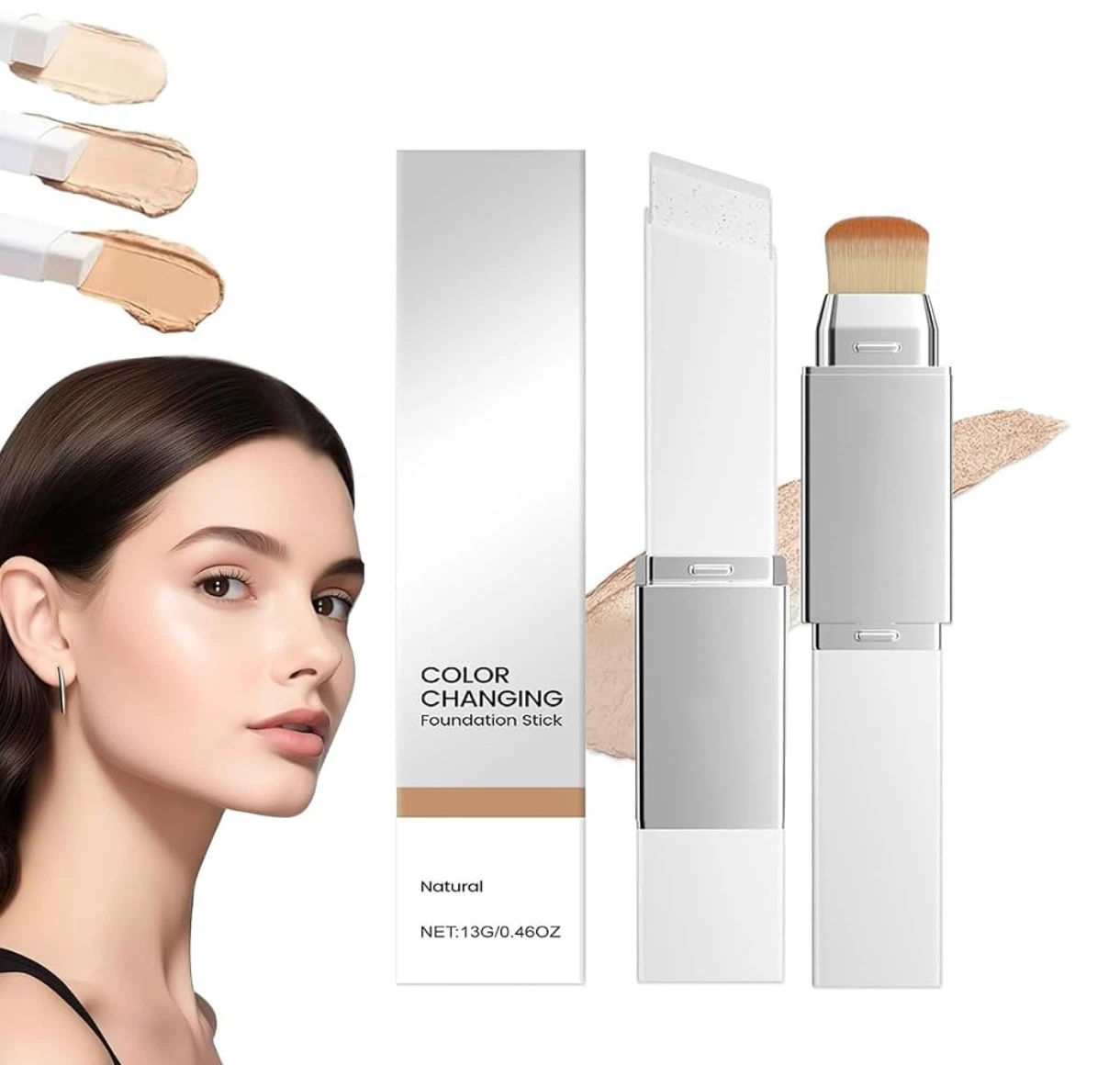 Color Changing Foundation Stick - Natural