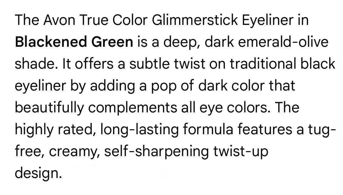 Avon Glimmersticks and Liqui-glide Eyeliners  ⚽️ - photo 5